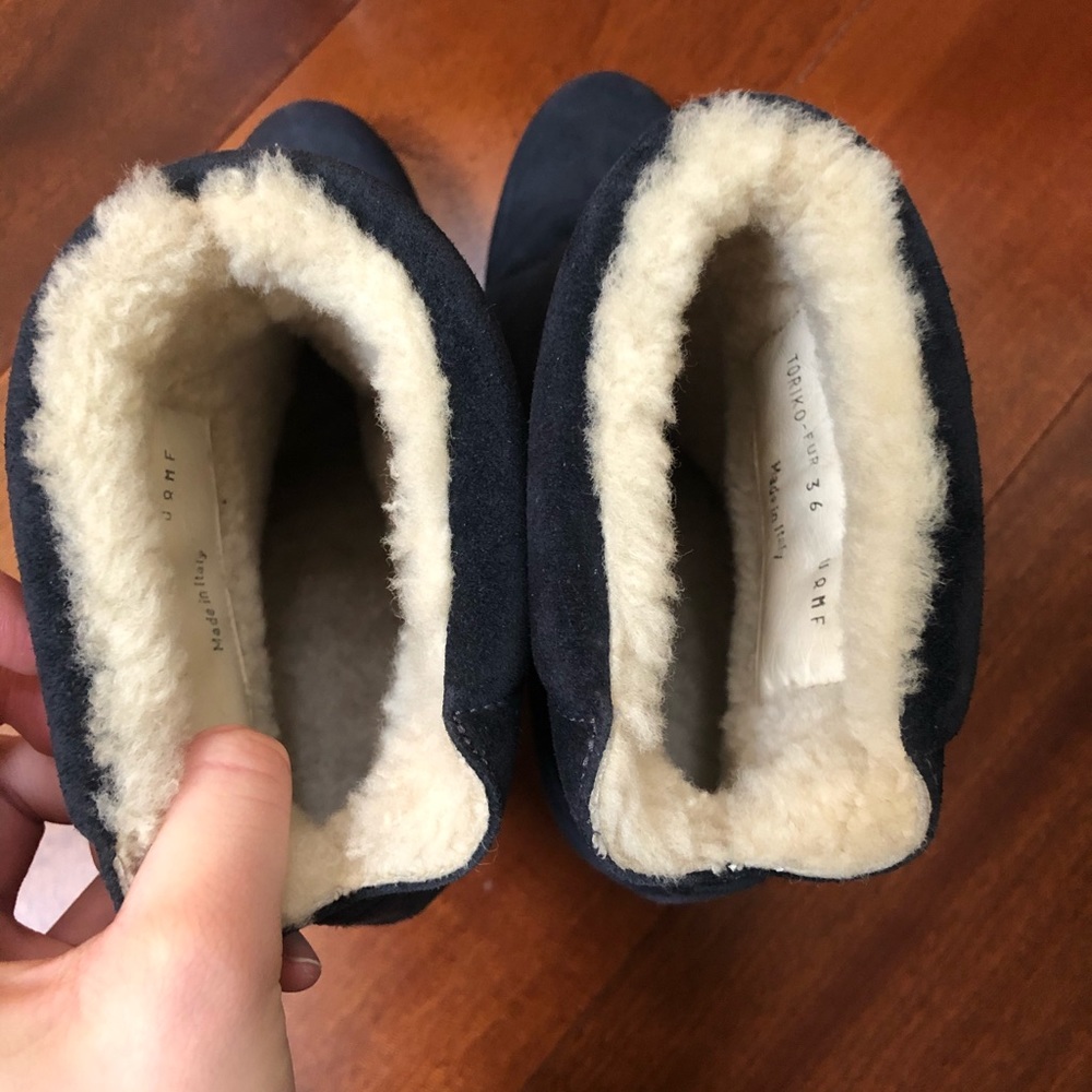 Bally Shearling Lined Booties